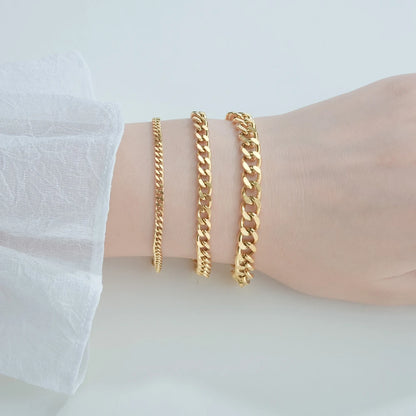 Cuban Link Chain Wristband