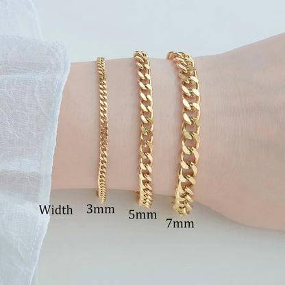 Cuban Link Chain Wristband