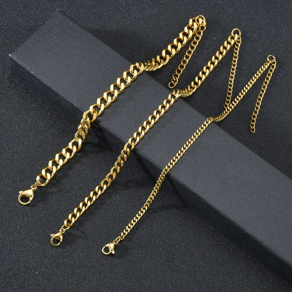 Cuban Link Chain Wristband