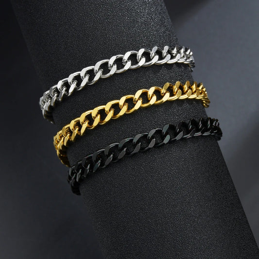 Cuban Link Chain Wristband