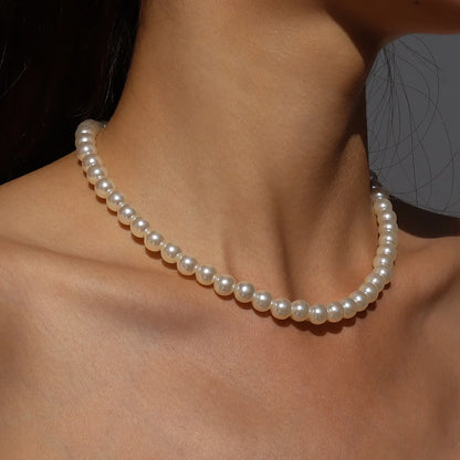 Pearl Choker Necklace